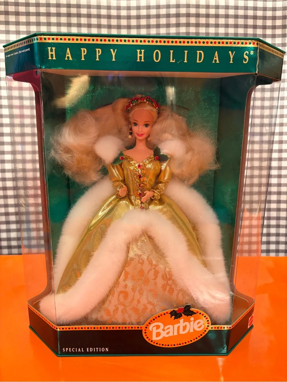 Mattel Barbie Happy Holidays Special/Collector Edition Doll Lot of 3-1993-1995